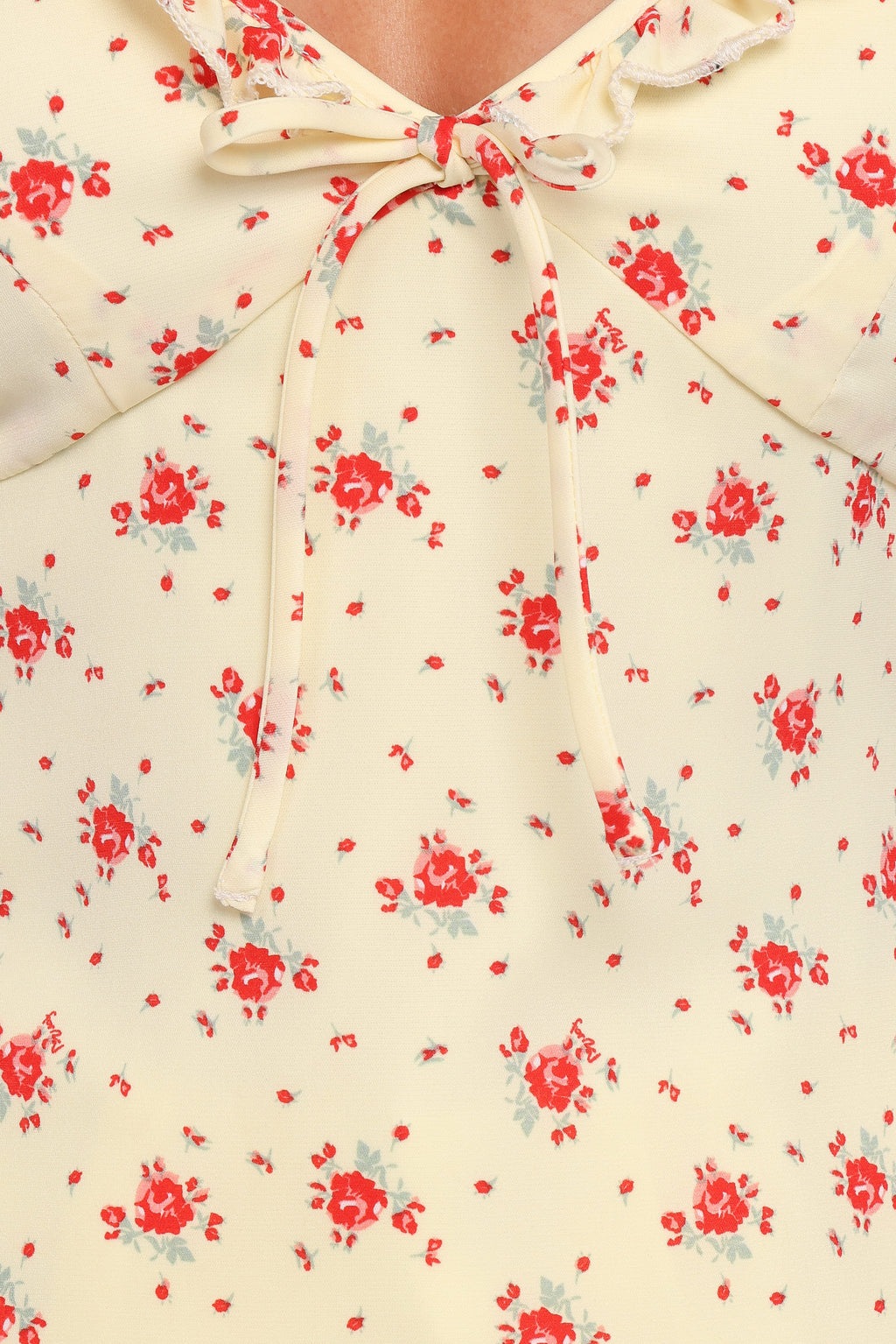 Roni Tank Top - Yellow Floral